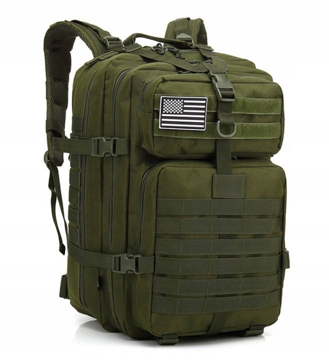 Військовий рюкзак K&M I094 41-60 л хакі
Військовий рюкзак K&M I094 41-60 л хакі