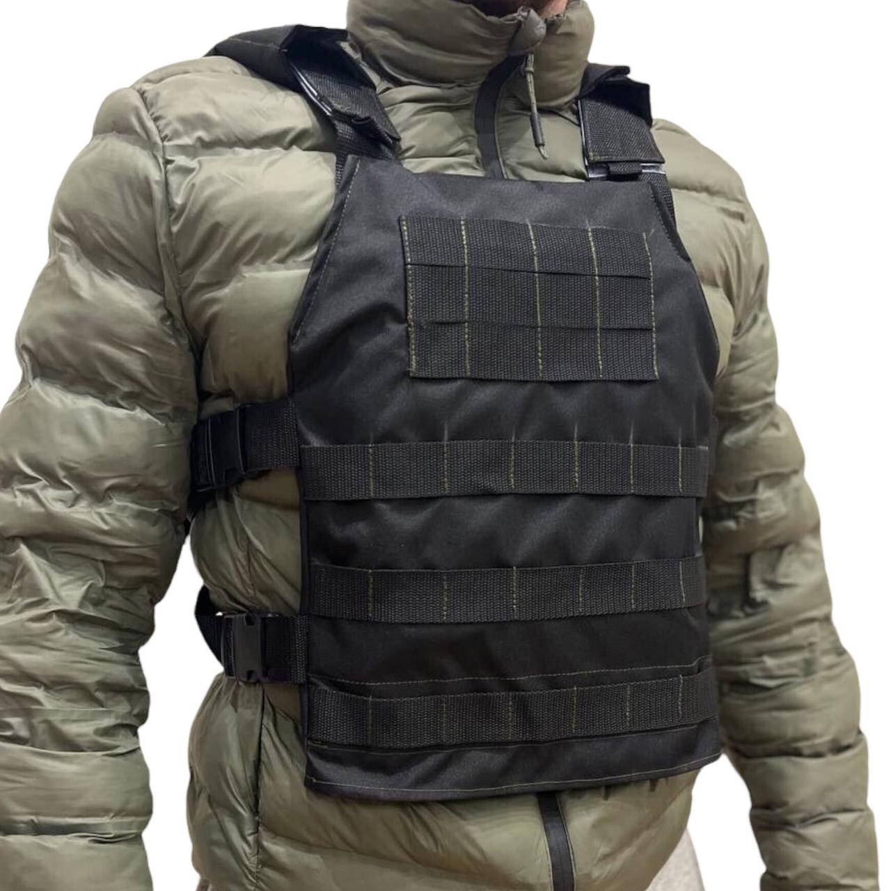 Бронежилет чехол Cordura 1000D для скрытого и наружного ношения Бронежелет для плит плитоноска
Бронежилет чехол Cordura 1000D для скрытого и наружного ношения Бронежелет для плит плитоноска