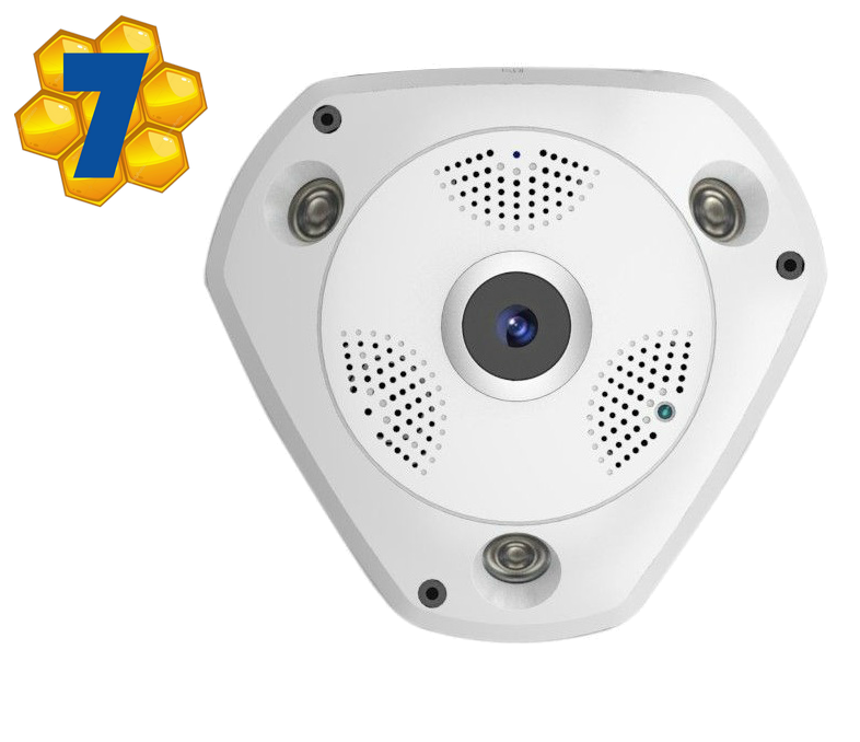 VR360, Модель: "ТРЕУГОЛКА" IP WiFi Камера Он-лайн Видеонаблюдения, Панорамная Система "Рыбий глаз"
VR360, Модель: "ТРЕУГОЛКА" IP WiFi Камера Он-лайн Видеонаблюдения, Панорамная Система "Рыбий глаз"