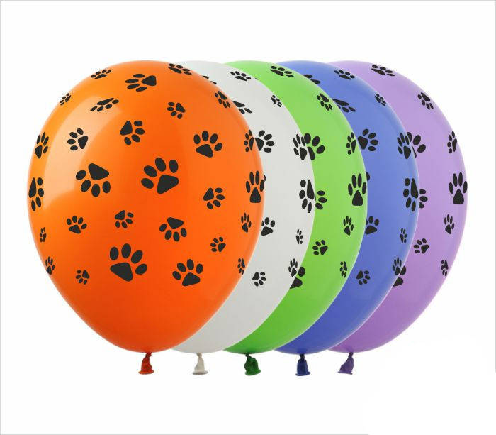 Шарики воздушные с рисунком поштучно "Лапки" 12" (30см) (ассорти), Разные цвета
Шарики воздушные с рисунком поштучно "Лапки" 12" (30см) (ассорти), Разные цвета