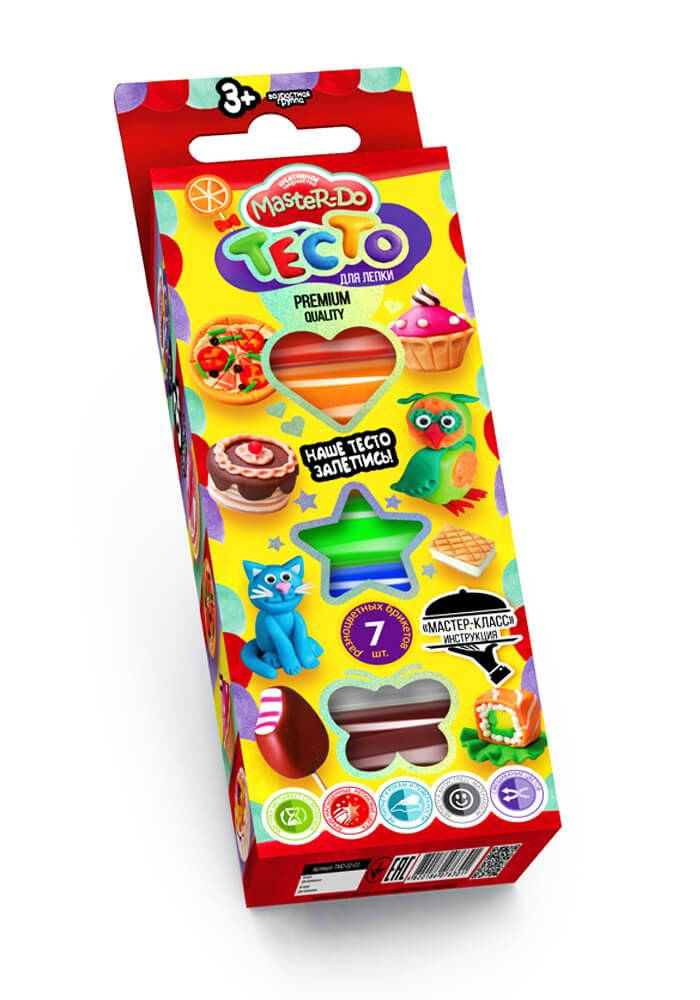 Тесто для лепки Master Do Danko Toys TMD-02-06 креатив 7*20 гр набор детского творчества для детей, Разные цвета
Тесто для лепки Master Do Danko Toys TMD-02-06 креатив 7*20 гр набор детского творчества для детей, Разные цвета