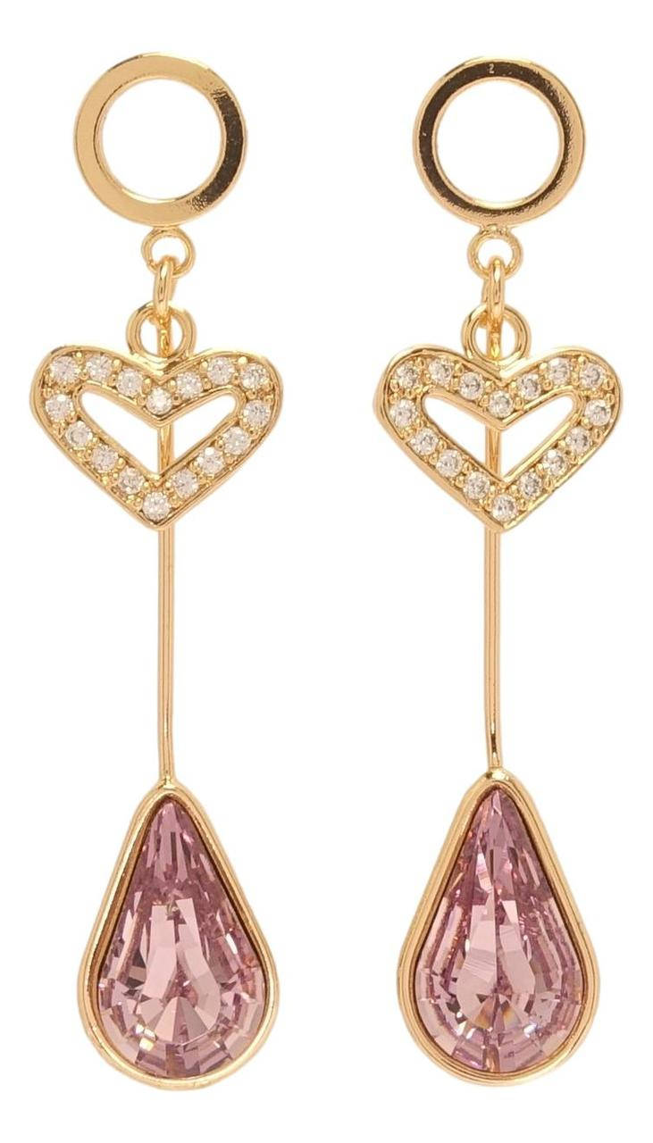 Серьги Xuping Позолота 18K с кристаллами Swarovski гвоздики "Круг с подвесками сердечко и кристалл капля"
Серьги Xuping Позолота 18K с кристаллами Swarovski гвоздики "Круг с подвесками сердечко и кристалл капля"
