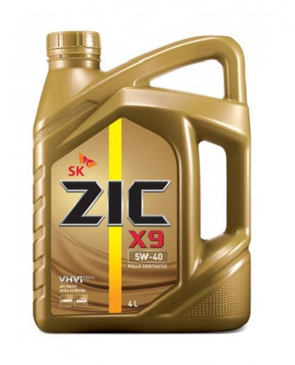 Олива моторна ZIC X9 5w40 4л