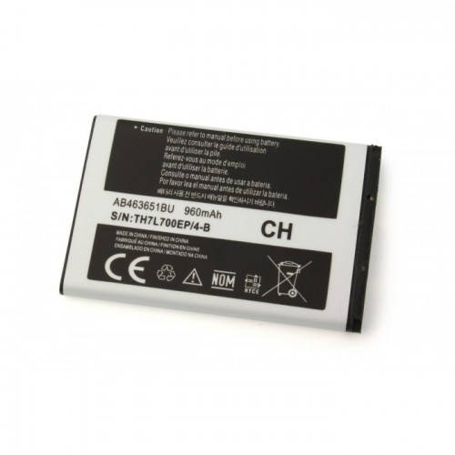 Аккумулятор (батарея) Samsung S3650,C3222, C3322,S5610,S5620,S5560,C6112,C3312, C3510,C3530,C5510 (960 mAh)
Аккумулятор (батарея) Samsung S3650,C3222, C3322,S5610,S5620,S5560,C6112,C3312, C3510,C3530,C5510 (960 mAh)