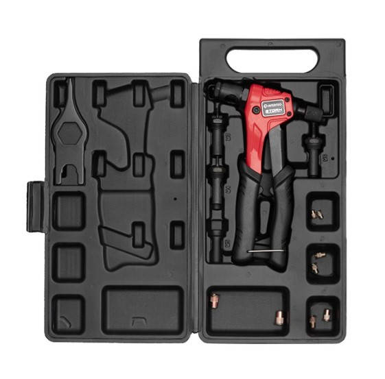 Пистолет заклепочный для резьбовых заклепок M3; M4; M5; M6, 200 мм Storm INTERTOOL RT-0019
Пистолет заклепочный для резьбовых заклепок M3; M4; M5; M6, 200 мм Storm INTERTOOL RT-0019