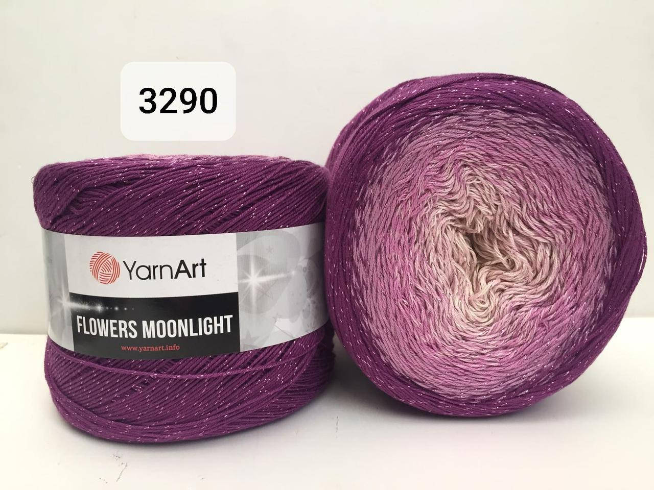 Пряжа Yarnart Flowers Moonlight 3290 (Ярнарт Фловерс Флауерс) секционная пряжа с металликом
Пряжа Yarnart Flowers Moonlight 3290 (Ярнарт Фловерс Флауерс) секционная пряжа с металликом