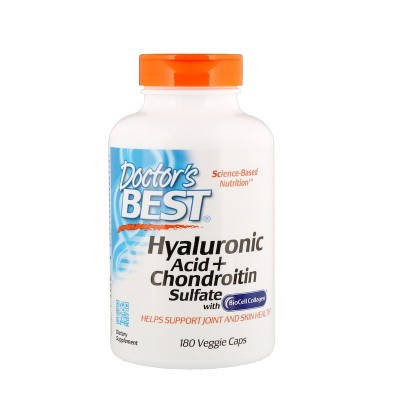 Гиалуроновая кислота и хондроитин сульфат (Hyaluronic acid+Chondroitin sulfate) 50 мг/100 мг 180 капсул
Гиалуроновая кислота и хондроитин сульфат (Hyaluronic acid+Chondroitin sulfate) 50 мг/100 мг 180 капсул