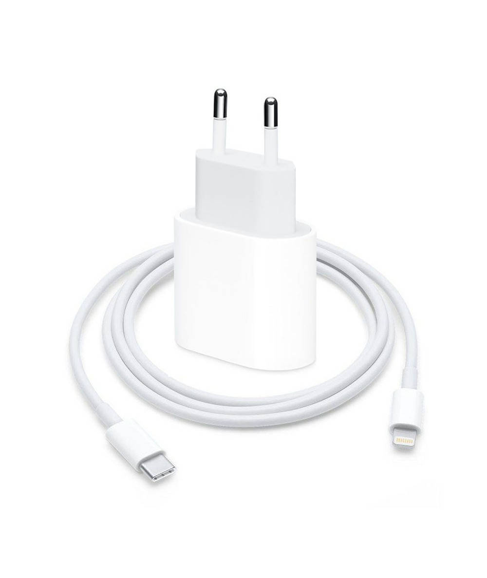 Зарядное устройство Apple 20W USB-C Power Adapter быстрая зарядка + Кабель Apple USB-C to Lightning Cable 1 m, Белый
Зарядное устройство Apple 20W USB-C Power Adapter быстрая зарядка + Кабель Apple USB-C to Lightning Cable 1 m, Белый