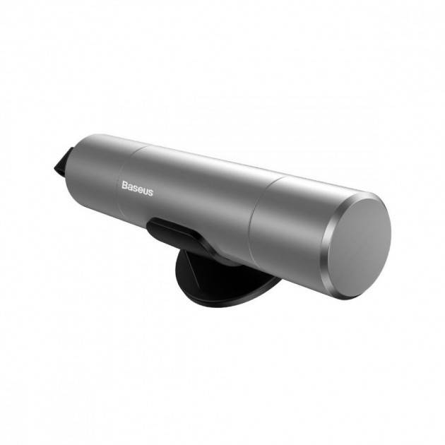 Аварийный автоматический молоток для разбития стекла с резцом Baseus Safety Hammer, Dark gray (CRSFH-0G)
Аварийный автоматический молоток для разбития стекла с резцом Baseus Safety Hammer, Dark gray (CRSFH-0G)