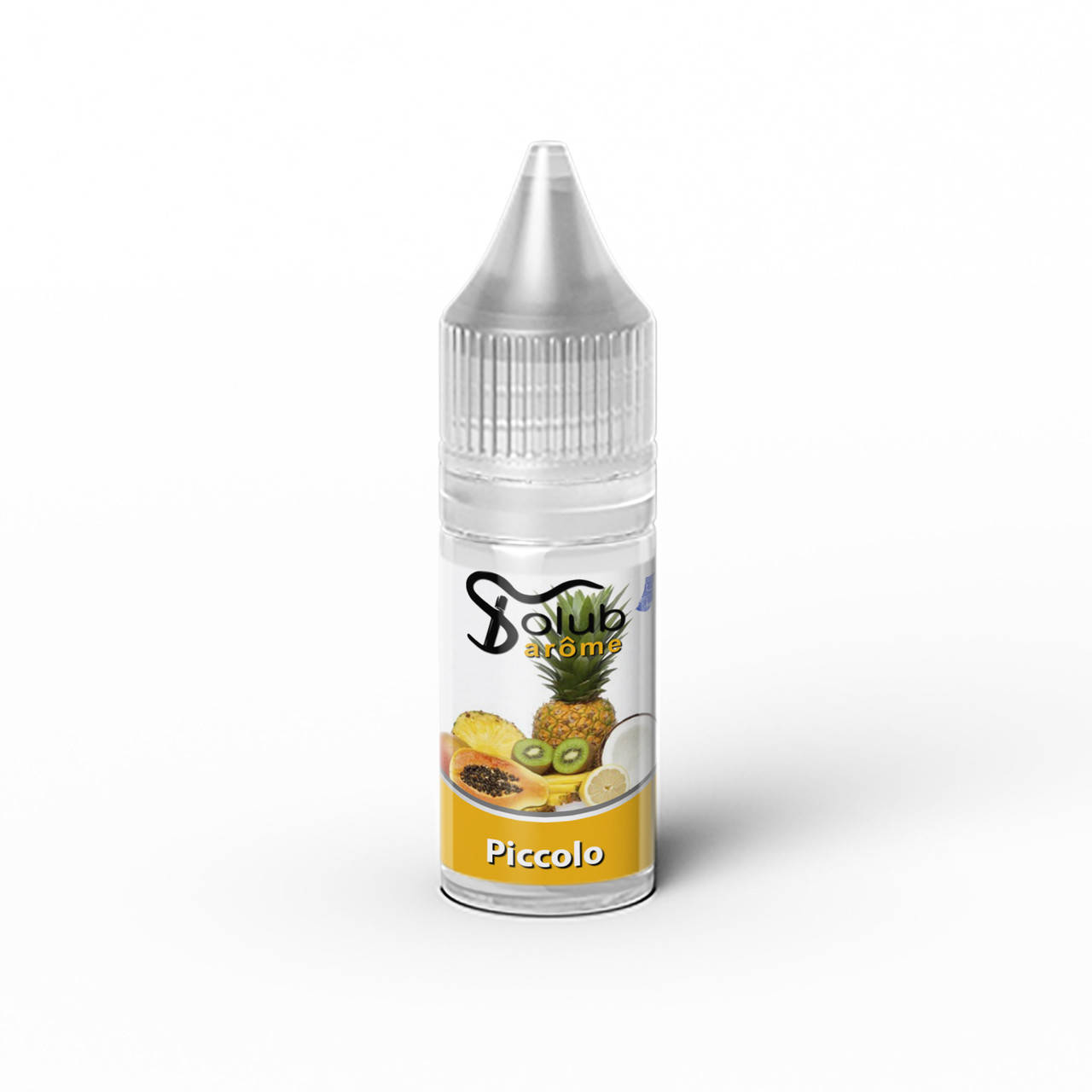 Ароматизатор Solub Arome - Piccolo (Смесь экзотических фруктов, с добавлением сахара), 10 мл.
Ароматизатор Solub Arome - Piccolo (Смесь экзотических фруктов, с добавлением сахара), 10 мл.