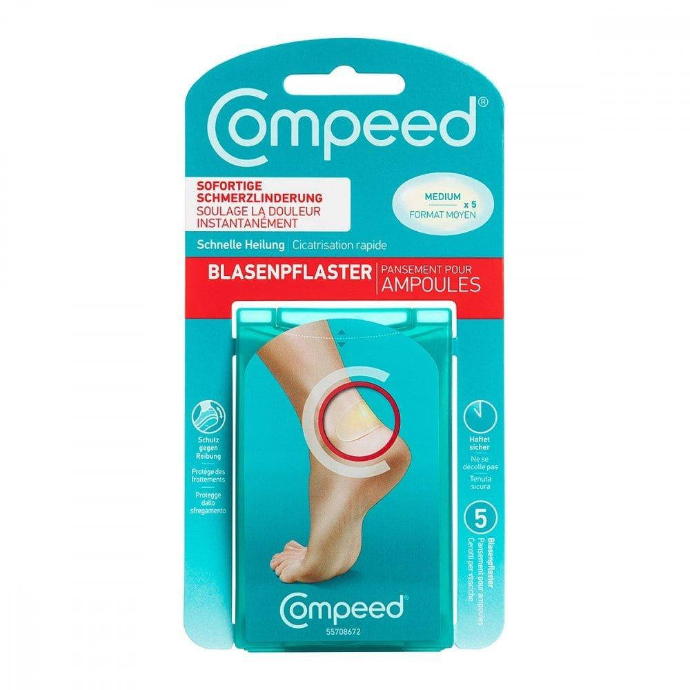 Compeed - набор пластырей от волдырей, средние, 5 шт. 
Compeed - набор пластырей от волдырей, средние, 5 шт.