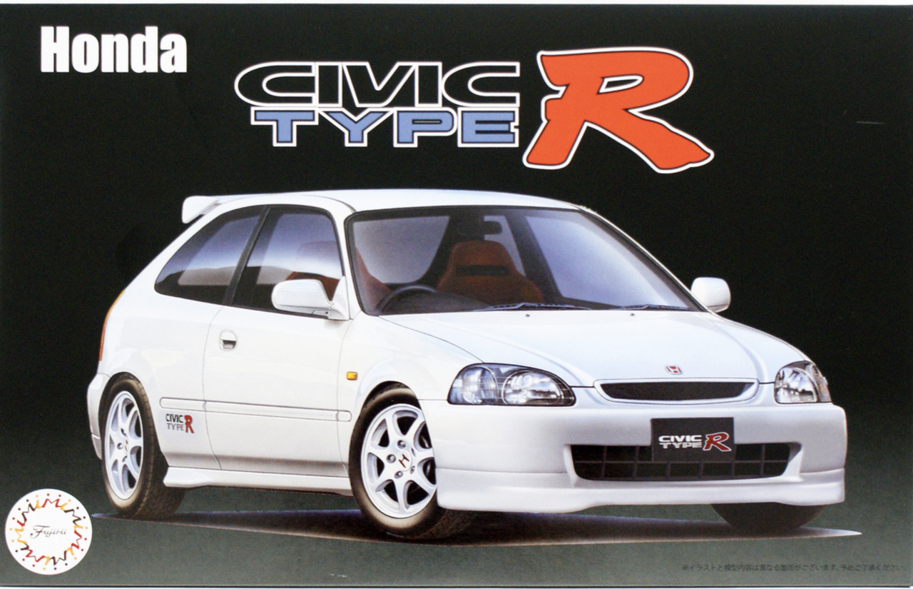 Сборная масштабная модель автомобиля Honda Civic Type R (EK9) Early Model от компании Fujimi ID-15
Сборная масштабная модель автомобиля Honda Civic Type R (EK9) Early Model от компании Fujimi ID-15