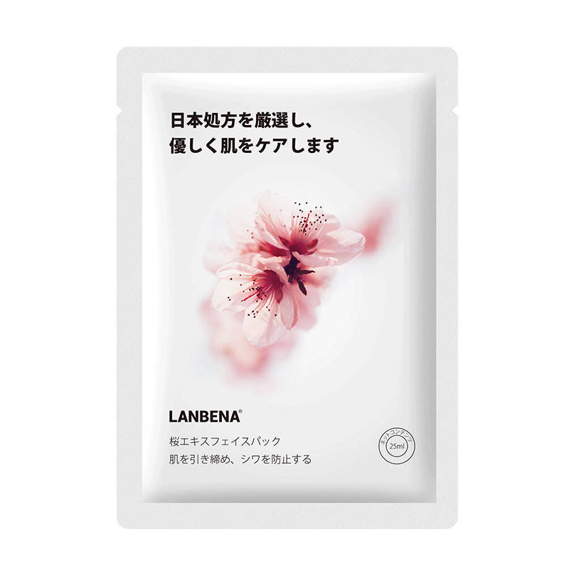 Сывороточная маска для лица с экстрактом цветов сакуры Lanbena Cherry Blossom Facial Mask, 25мл
Сывороточная маска для лица с экстрактом цветов сакуры Lanbena Cherry Blossom Facial Mask, 25мл