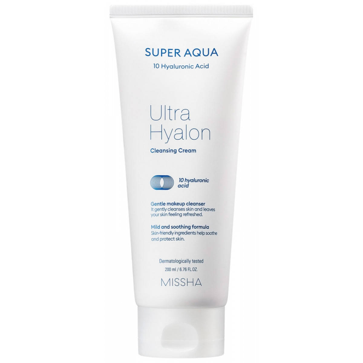 Очищающий крем для лица с гиалуроновой кислотой Missha Super Aqua Ultra Hyalron Cleansing Cream, 200 мл
Очищающий крем для лица с гиалуроновой кислотой Missha Super Aqua Ultra Hyalron Cleansing Cream, 200 мл