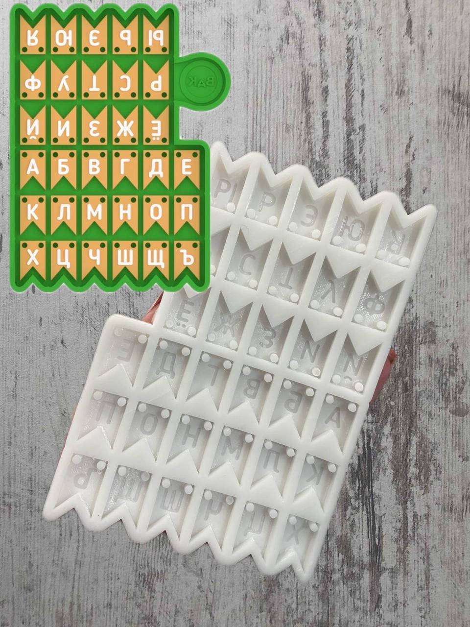 ЭКСКЛЮЗИВ! Силиконовый авторский Молд для шоколада и мастики "Алфавит-флажки"
ЭКСКЛЮЗИВ! Силиконовый авторский Молд для шоколада и мастики "Алфавит-флажки"