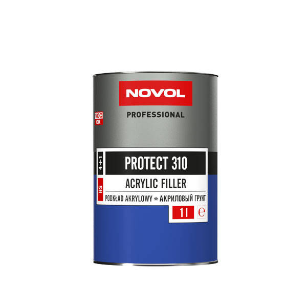 Грунт акриловый NOVOL PROTECT 310 4+1 (HS) черный 1 л. + отвердитель 5520 0,25л.
Грунт акриловый NOVOL PROTECT 310 4+1 (HS) черный 1 л. + отвердитель 5520 0,25л.