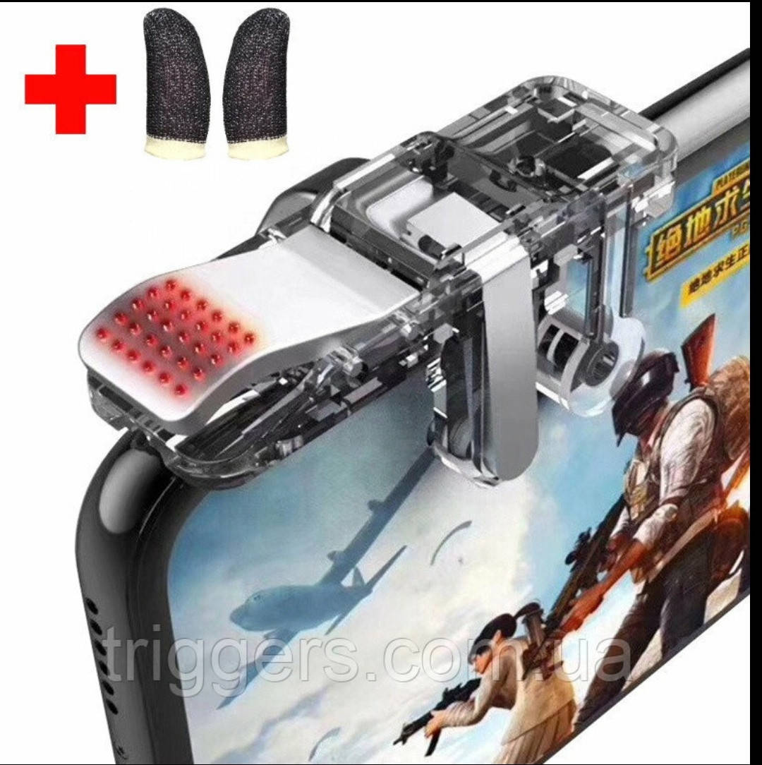 Триггеры U-9 металлические кнопки курки для игры в 6 пальцев геймпад Union PUBG Mobile COD на Android и iOS
Триггеры U-9 металлические кнопки курки для игры в 6 пальцев геймпад Union PUBG Mobile COD на Android и iOS