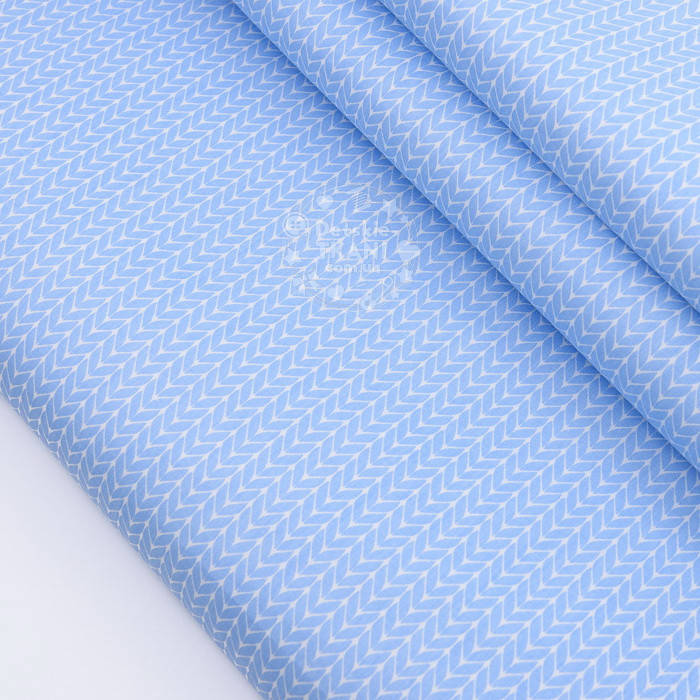 Сатин ткань "Свитерок" голубого цвета, № 2433с, Голубой
Сатин ткань "Свитерок" голубого цвета, № 2433с, Голубой