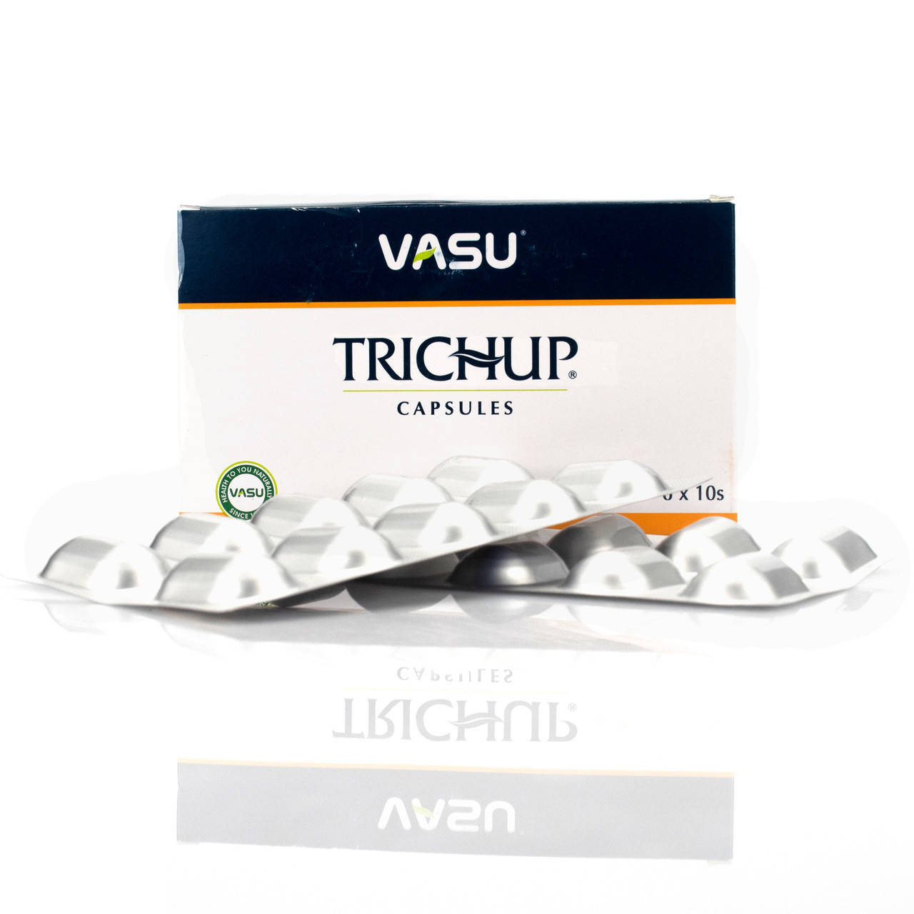 Травяные капсулы для роста волос, Тричюп, Тричуп / Hair Capsule, Trichup, Vasu / 2 x 30 кап.
Травяные капсулы для роста волос, Тричюп, Тричуп / Hair Capsule, Trichup, Vasu / 2 x 30 кап.
