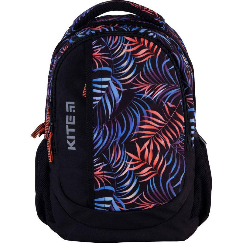 Рюкзак школьный подростковый Kite Education K21-855M-1, Черный 
Рюкзак школьный подростковый Kite Education K21-855M-1, Черный