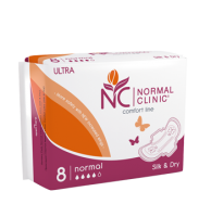 NCF 05B "Normal Clinic" прокладка критическая Comfort ultra silk&dry (4 кр.) уп.8шт. 260 мм.
NCF 05B "Normal Clinic" прокладка критическая Comfort ultra silk&dry (4 кр.) уп.8шт. 260 мм.