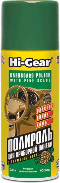 Полироль торпеды хвоя Hi-GEAR 280 мл (HG5618)
Полироль торпеды хвоя Hi-GEAR 280 мл (HG5618)