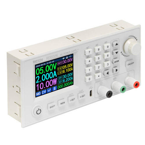 Лабораторный блок питания Riden RD6006-W 60в 6А понижающий модуль питания с WiFi 2205-01370
Лабораторный блок питания Riden RD6006-W 60в 6А понижающий модуль питания с WiFi 2205-01370