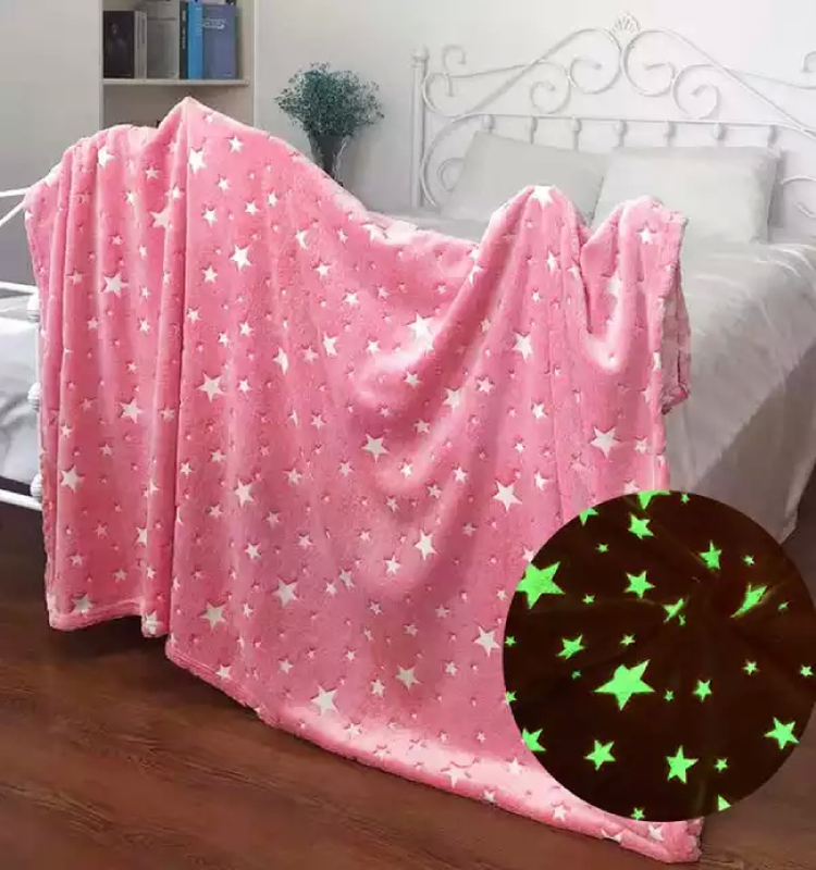 Детский светящийся плед - покрывало "звёзды" magic blanket светящееся в темноте 1м х 1.5м ( розовый)
Детский светящийся плед - покрывало "звёзды" magic blanket светящееся в темноте 1м х 1.5м ( розовый)