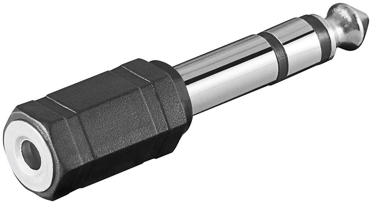 Перехідник аудіо Jack 3.5mm 3pin-6.3mm F/M Goobay адаптер Stereo Plastic Черный(75.01.1100)
Перехідник аудіо Jack 3.5mm 3pin-6.3mm F/M Goobay адаптер Stereo Plastic Черный(75.01.1100)
