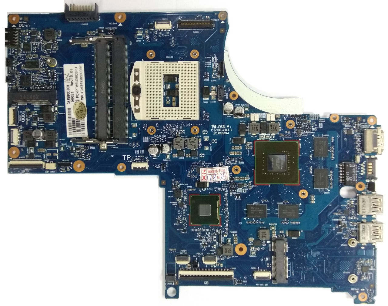 Материнская плата HP Envy 17-T 17T M7-j 17J m7 15-J 720267-001 6050A2563801-MB-A02 DDR3 HM87 GT750M 2GB
Материнская плата HP Envy 17-T 17T M7-j 17J m7 15-J 720267-001 6050A2563801-MB-A02 DDR3 HM87 GT750M 2GB
