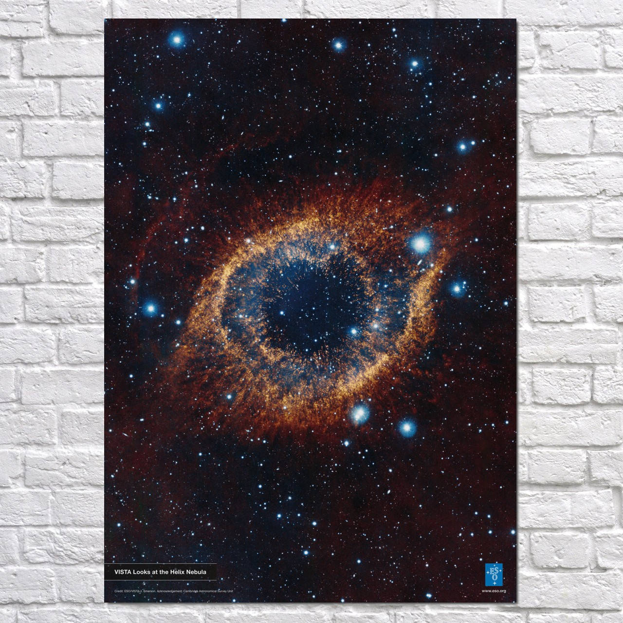 Плакат "Туманность Улитка, Хаббл, туманность, галактика, Helix Nebula" (артикул 0566) 42, Полуглянец, 30
Плакат "Туманность Улитка, Хаббл, туманность, галактика, Helix Nebula" (артикул 0566) 42, Полуглянец, 30