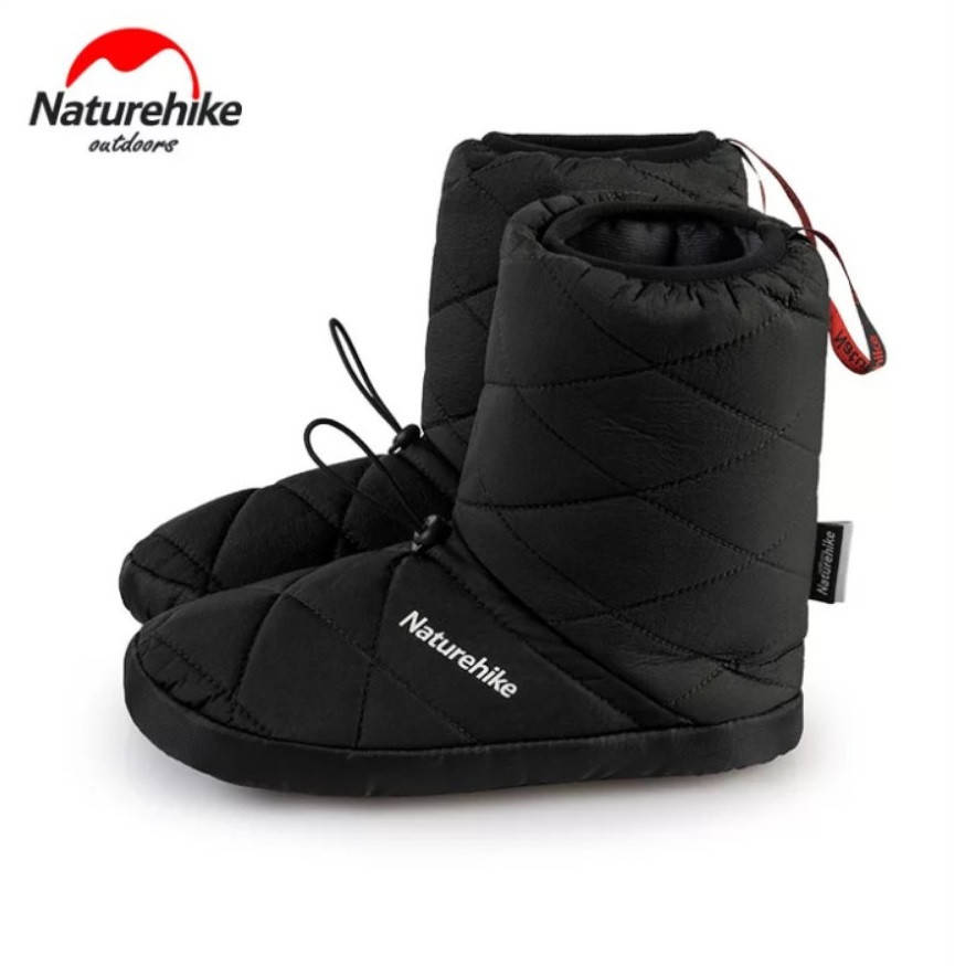 Кемпинговые утеплённые тапочки Naturehike. Кемпинговая обувь Naturehike. Размер L (40-41) черный
Кемпинговые утеплённые тапочки Naturehike. Кемпинговая обувь Naturehike. Размер L (40-41) черный