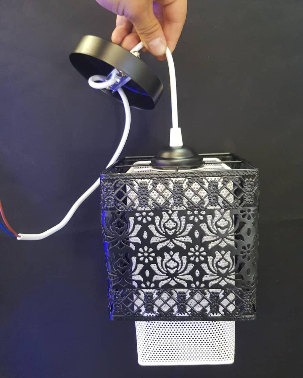 Подвесной винтажный светильник на одну лампочку
Подвесной винтажный светильник на одну лампочку