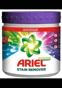 Пятновыводитель Ариель с активным кислородом для цветных тканей Ariel Diamond Stain Remover 750 гр.
Пятновыводитель Ариель с активным кислородом для цветных тканей Ariel Diamond Stain Remover 750 гр.