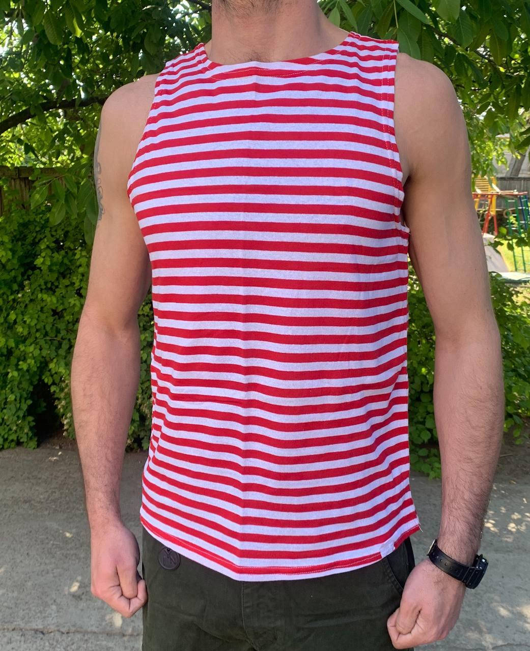 Майка тельняшка Малиновая
Майка тельняшка Малиновая