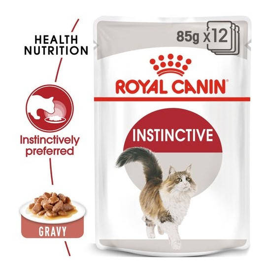 Royal Canin Instinctive (кусочки в соусе) 85г*12шт - паучи для кошек старше 1 года
Royal Canin Instinctive (кусочки в соусе) 85г*12шт - паучи для кошек старше 1 года