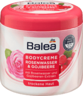Balea Bodycreme Rosenwasser & Gojibeere Крем для тела с экстрактом ягод годжи и розы 500 мл
Balea Bodycreme Rosenwasser & Gojibeere Крем для тела с экстрактом ягод годжи и розы 500 мл