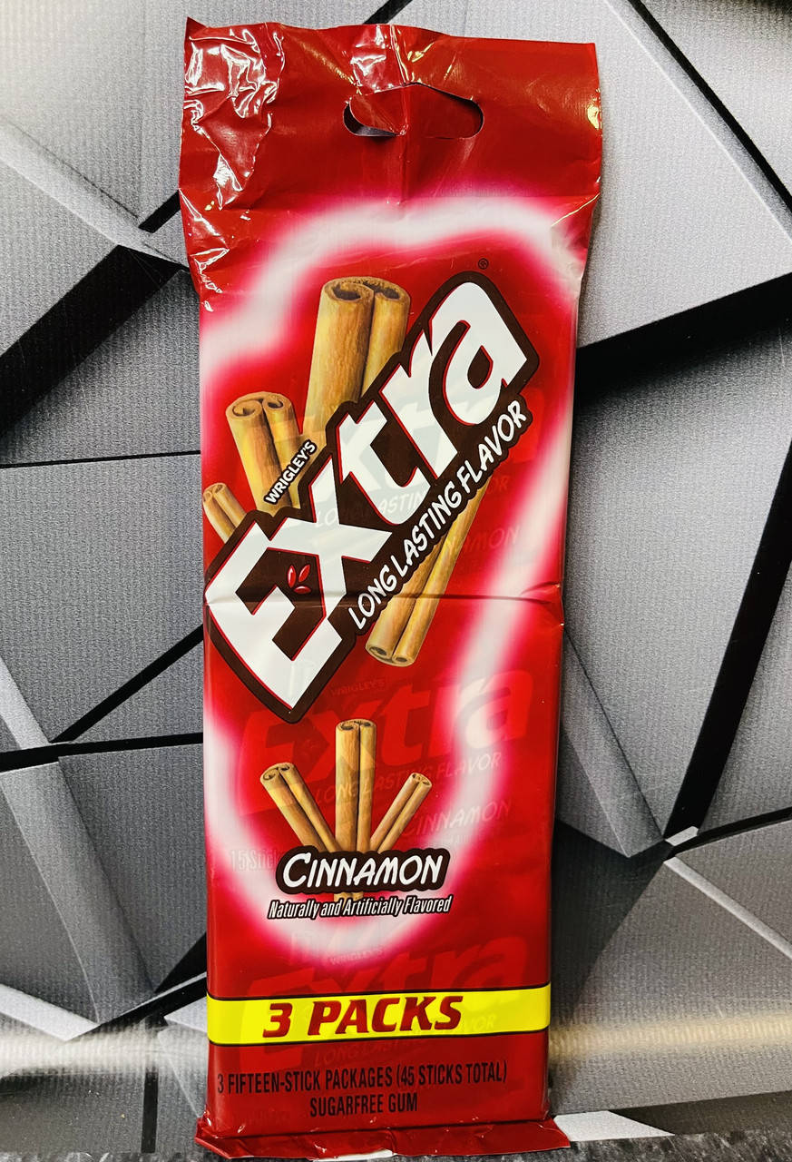 Жевательная резинка EXTRA Корица, 3 упаковки
Жевательная резинка EXTRA Корица, 3 упаковки