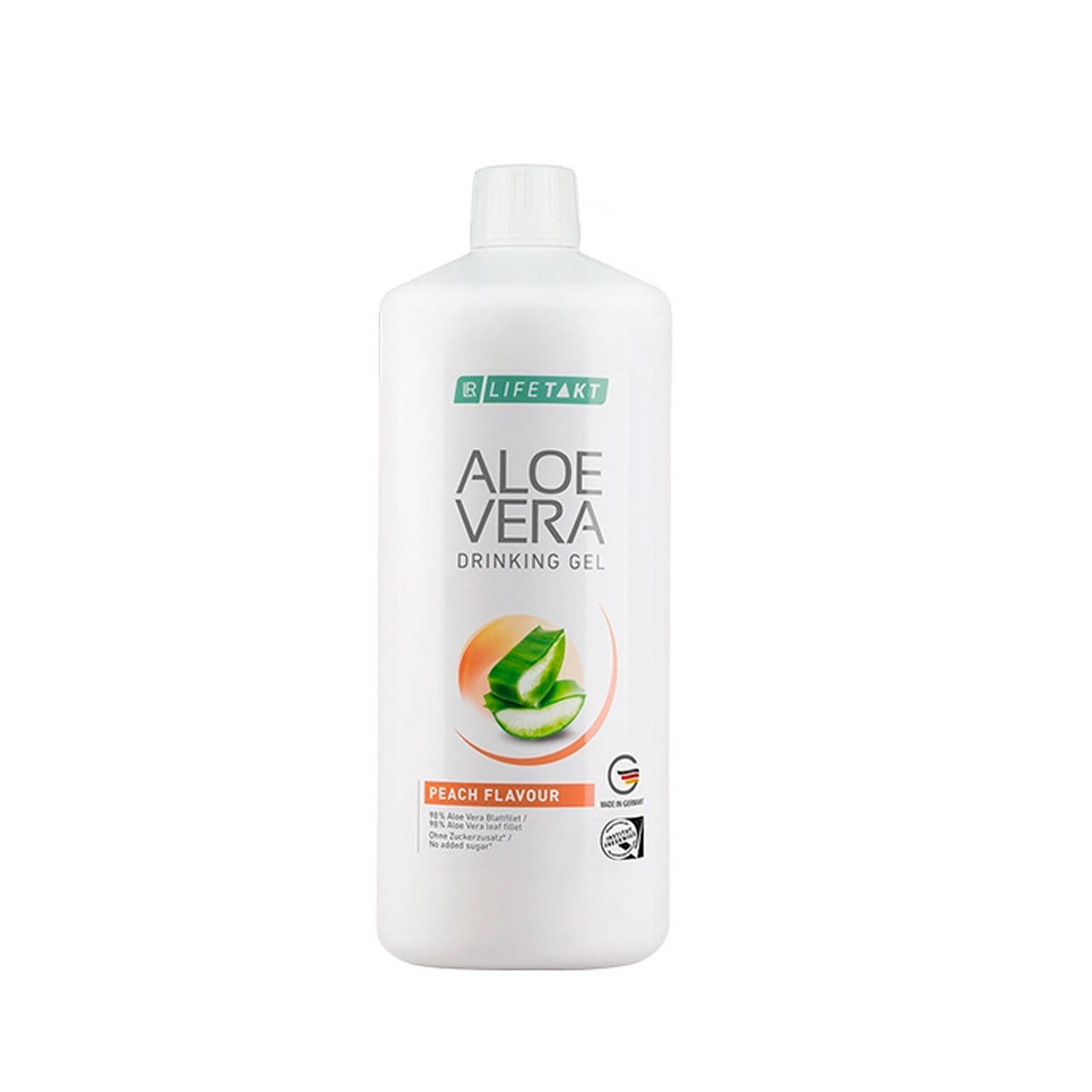 Гель Алоэ Вера со вкусом персика LR Health & Beauty Lifetakt Aloe Vera Peach Flavour 1000 мл
Гель Алоэ Вера со вкусом персика LR Health & Beauty Lifetakt Aloe Vera Peach Flavour 1000 мл