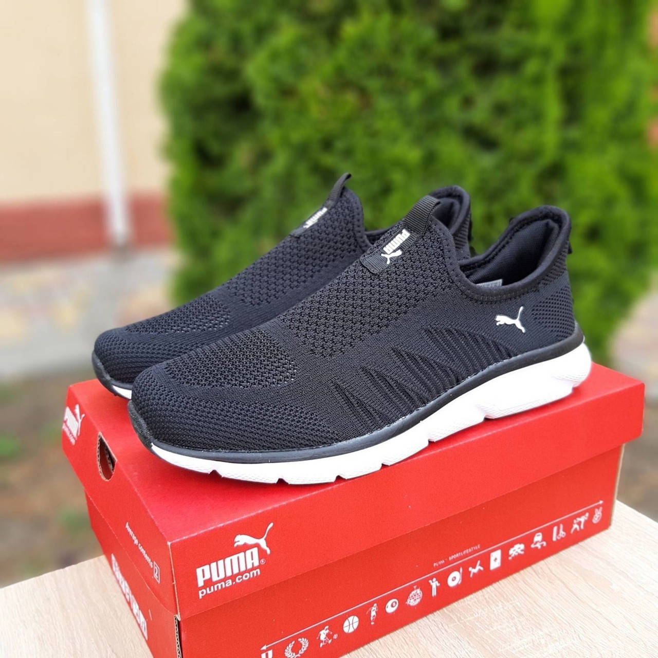 Puma мужские летние черные кроссовки без шнурков. Весенние мужские на сетке кроссы 42, Черный
Puma мужские летние черные кроссовки без шнурков. Весенние мужские на сетке кроссы 42, Черный