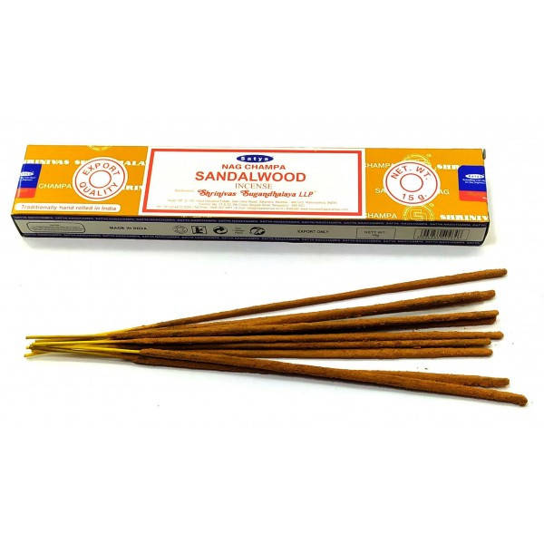 Ароматические палочки Sandalwood (сандаловое дерево)(15 gm) (12 шт/уп)(Satya) пыльцовое благовоние
Ароматические палочки Sandalwood (сандаловое дерево)(15 gm) (12 шт/уп)(Satya) пыльцовое благовоние