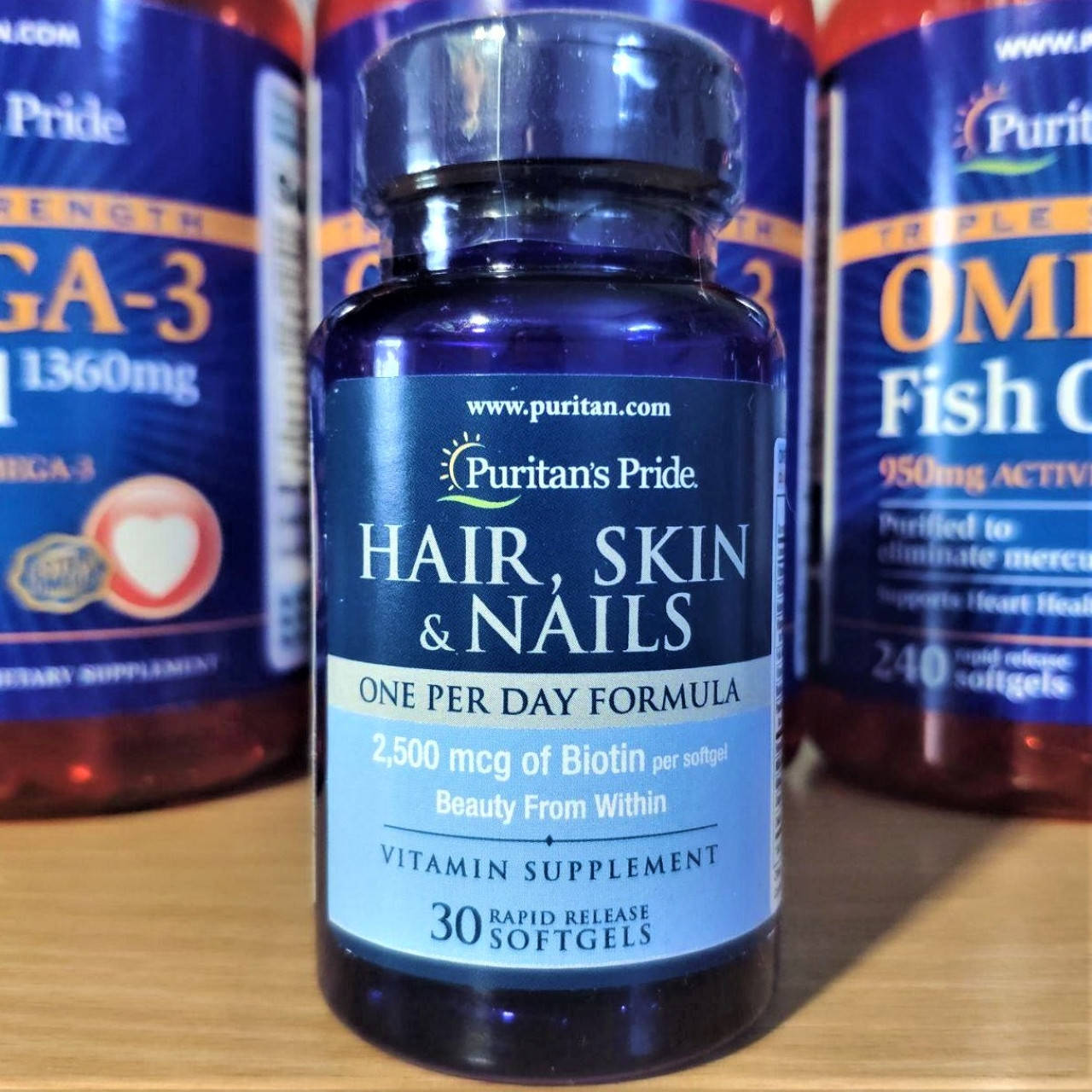 Витамины для волос, кожи и ногтей Puritan's Pride Hair, Skin & Nails One Per Day Formula 30 soft с биотином
Витамины для волос, кожи и ногтей Puritan's Pride Hair, Skin & Nails One Per Day Formula 30 soft с биотином