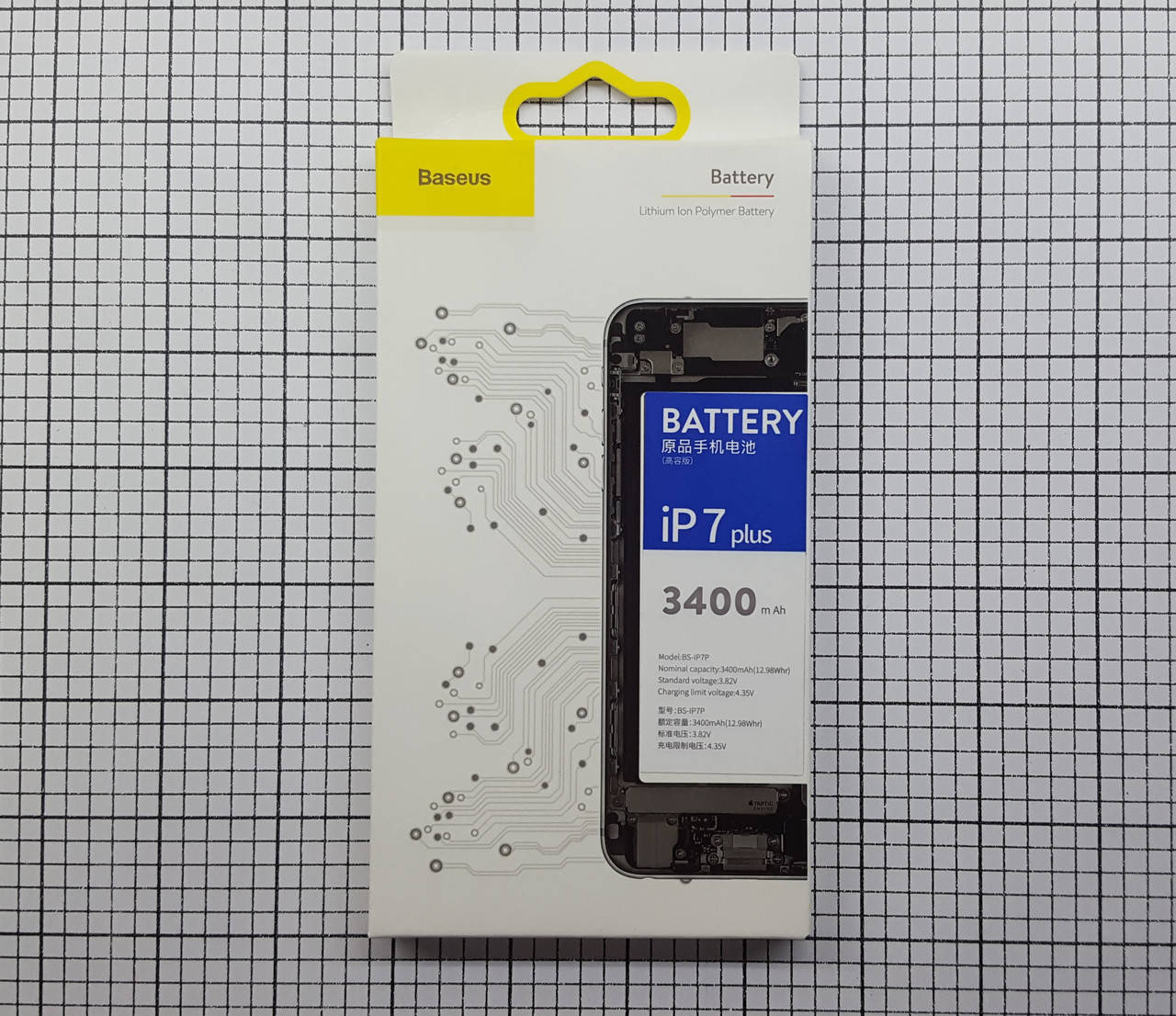 Аккумулятор Baseus для Apple iPhone 7 Plus (BS-IP7P) (3400mAh) батарея для телефона
Аккумулятор Baseus для Apple iPhone 7 Plus (BS-IP7P) (3400mAh) батарея для телефона