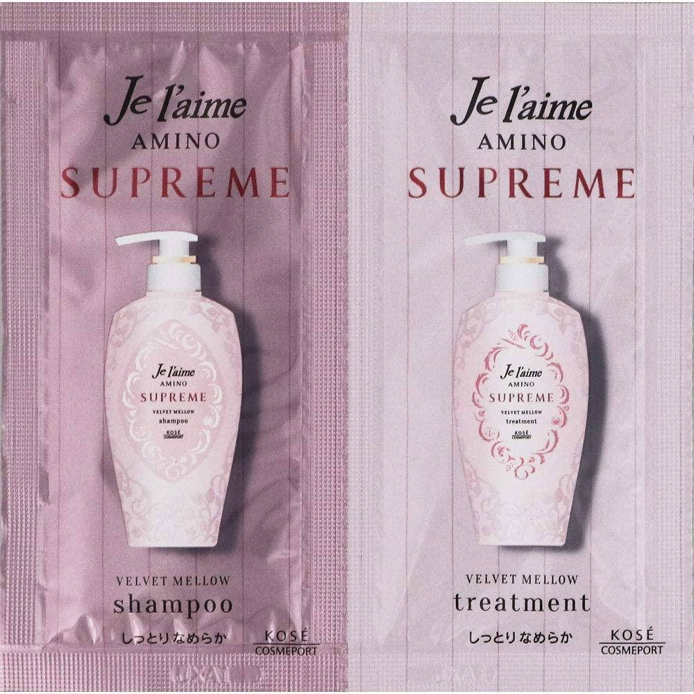 Kose Jureme Amino Supreme Пробный набор Увлажняющий шампунь и кондиционер для гладкости волос, 10+10 мл
Kose Jureme Amino Supreme Пробный набор Увлажняющий шампунь и кондиционер для гладкости волос, 10+10 мл