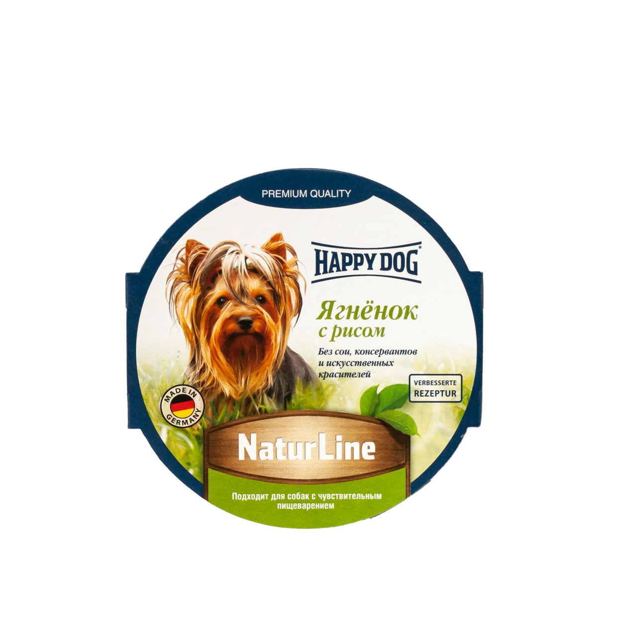 Вологий корм Happy Dog Happy Schale NaturLine KalbReis для собак у паштеті з ягням і рисом, 85 г
Вологий корм Happy Dog Happy Schale NaturLine KalbReis для собак у паштеті з ягням і рисом, 85 г