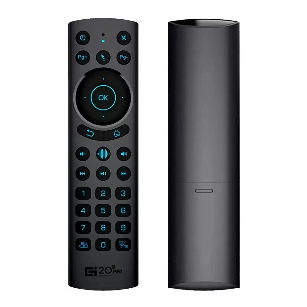 TV4U G20BTS Plus (G20s PRO Plus) Fly Air mouse Гироскопическая аеромышь пульт с голосовым управлением, Черный
TV4U G20BTS Plus (G20s PRO Plus) Fly Air mouse Гироскопическая аеромышь пульт с голосовым управлением, Черный