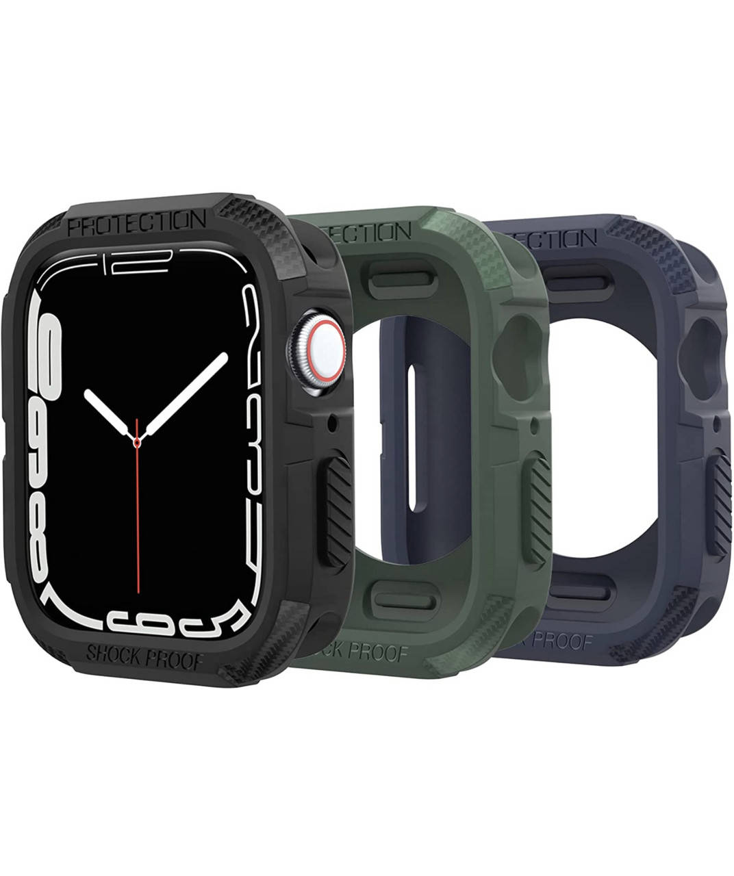 Защитный чехол SPGUARD Rugged Armor - чехол для Apple Watch 45/44 mm Series 7 / 6 / SE / 5 / 4
Защитный чехол SPGUARD Rugged Armor - чехол для Apple Watch 45/44 mm Series 7 / 6 / SE / 5 / 4