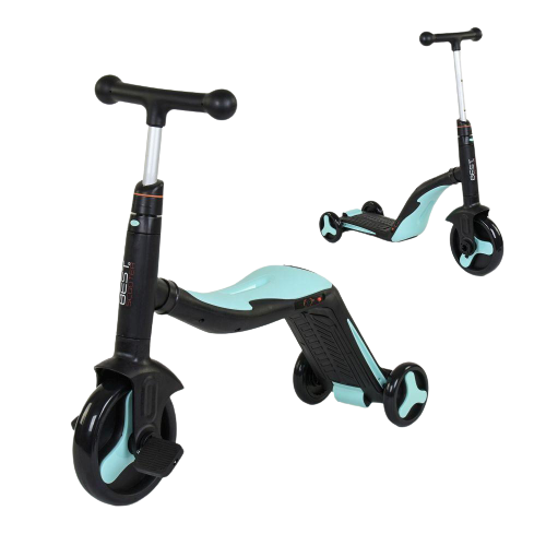 Самокат 3 в 1 Best scooter 20255 (самокат-велобег-велосипед), свет, 8 мелодий, колёса, Бирюзовый
Самокат 3 в 1 Best scooter 20255 (самокат-велобег-велосипед), свет, 8 мелодий, колёса, Бирюзовый
