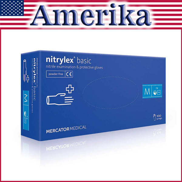 Перчатки Нитрилекс Базик, Рукавички нітрилові, размер , 100 шт. Nitrylex Basic Mercator Medical (Poland
Перчатки Нитрилекс Базик, Рукавички нітрилові, размер , 100 шт. Nitrylex Basic Mercator Medical (Poland
