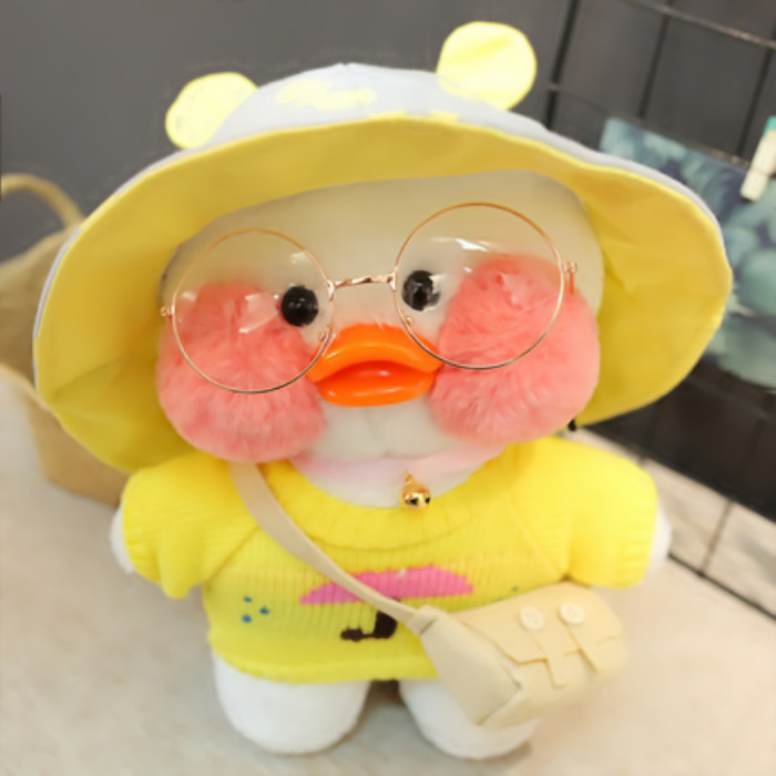 Мягкая утка LaLaFanFan Duck в одежде 30см игрушка уточка в повязке и очках оригинал утки Лалафанфан из тик ток
Мягкая утка LaLaFanFan Duck в одежде 30см игрушка уточка в повязке и очках оригинал утки Лалафанфан из тик ток